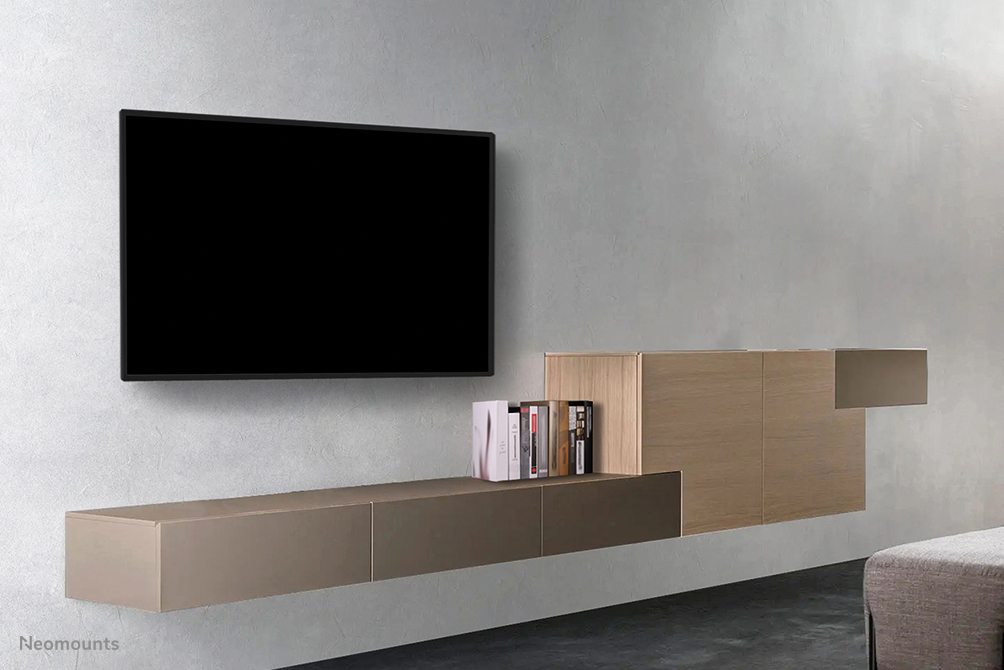 Neomounts WL30S-850BL18 TV-beugel wand 43-86" - vlak - vergrendelbaar - snelle installatie